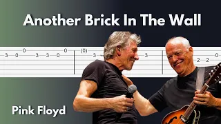 Pink Floyd - Another Brick In The Wall - Stunning Guitar Tab