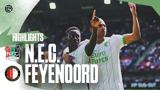 AWAY WIN! 💪 | Highlights N.E.C. - Feyenoord | Eredivisie 2023-2024