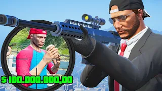 ich verdiene $ 100.000.000,00 in GTA 5 als HITMAN!