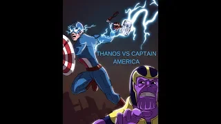 Captain America VS Thanos (DBZ Final Stand)