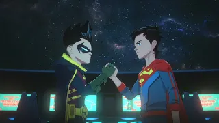 Super Sons vs. Starro - Batman and Superman Battle of the Super Sons Clips