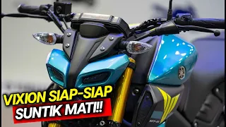 BIKIN VIXION MENANGIS‼️ INI REVIEW YAMAHA NEW MT 15 VERSI 2022 BLUE TOSCA