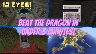 The Perfect Speedrun Seed for Minecraft 1.17