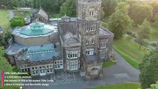 Discover Cliffe Castle in 4K-Home to Stunning Stained Glass windows & connections to Teddy Roosevelt