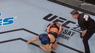 PAIGE VANZANT ARMBAR OSTOVICH