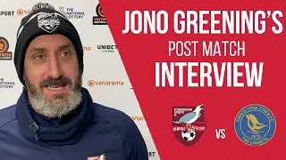 🎥 | POST MATCH INTERVIEW - JONO GREENING vs Kings Lynn Town