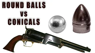 Round Balls vs. Conicals