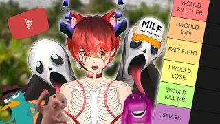 🔴Tierlisting Animals I Could Take In A Fight😼✨|【VTuber】