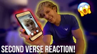 JAKE REACTS TO OUR SECOND VERSE PERFORMANCE! (pissed)