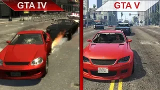 THE BIG GTA COMPARISON 3 | GTA IV vs. GTA V | PC | ULTRA