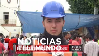 Estos son los insumos más necesarios para los afectados en Morelos | Noticiero | Noticias Telemundo