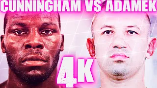 Steve Cunningham vs Tomasz Adamek I (Highlights) 4K