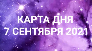 Карта дня по знакам зодиака. Ежедневный гороскоп. 7 сентября 2021