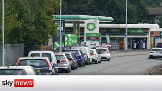 Fuel supply crisis: Transport Secretary urges people not to panic buy petrol