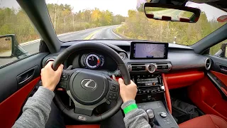 2022 Lexus IS 500 - POV First Impressions (Street & Track Driving)