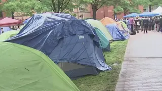 GW University president says pro-Palestinian encampment is 'unlawful' | NBC4 Washington