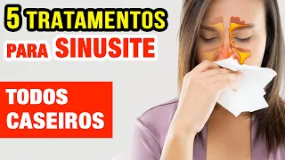 5 Tratamentos Caseiros para ACABAR COM A SINUSITE Mais Rápido!