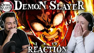 WE HAVE NO WORDS!!! 💥 🔥 Demon Slayer 2x17 REACTION! | "Never Give Up"