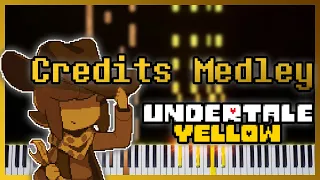 Undertale Yellow (Credits Medley) [Piano Cover] - Undertale Yellow OST