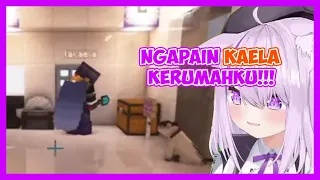 [ Hololive sub indo ] Kaela mengendap-endap kerumah Okayu, tapi yg punya tau!!