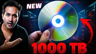 CDs ARE BACK! 16 LAKH GB Storage in just 1 CD - New Breakthrough Technology