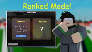 They Added a RANKED Mode! | TPS: Street Soccer (Roblox)