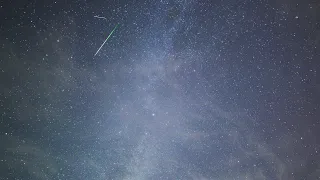 Peak of the Perseids meteorshower 2021