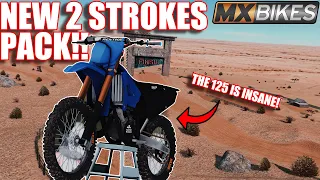 NEW 2 STROKE OEMS HERE AND THEY ARE OVERPOWERED! (YZ125, YZ144 Factory Bikes MXBIKES)