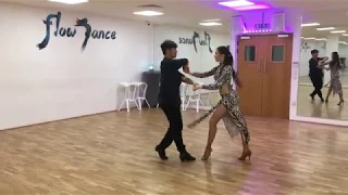 How to dance Sombrero in Salsa - Advanced