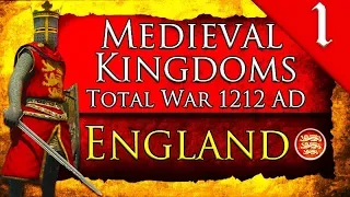 KINGDOM OF ENGLAND! Medieval Kingdoms Total War 1212 AD: Kingdom of England Gameplay #1