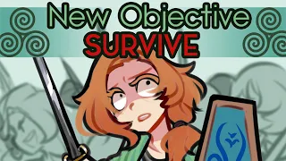 New Objective: Survive | comic by Centurii