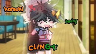 After Izuku returned back to UA | | katsuki being clingy!! | | bkdk GCMM|| 🧡💚 | | togachako?