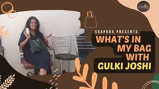 Soapbox Presents Whats in My Bag With Gulki Joshi 👛Exclusively On @Soapbox #gulki_joshi #gulkijoshi