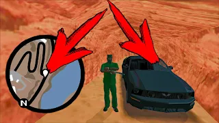 Secret Place With Ford Mustang In GTA San Andreas! (Secret Place!)