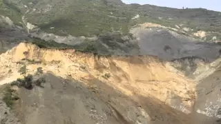 Wang Shan landslide, China, 13 September 2012.
