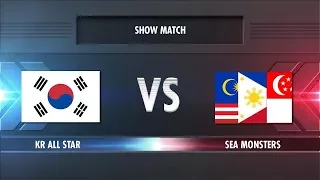 [En] KOREA ALLSTAR vs SEA MONSTER (event match 2/set 1) - AIC 2017