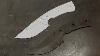 How to make a knife - Part 3 - heat treating and finish grinding