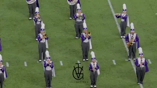 Sunset High School Purple Marching Machine Band Field Show Performance at 2023 Roland Parrish BOTB