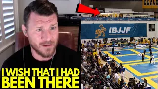 Michael Bisping’s son gets heckled by 'as*hole' Jiu-Jitsu purists at competition