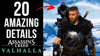 20 AMAZING Details in Assassin's Creed Valhalla (Part 1)