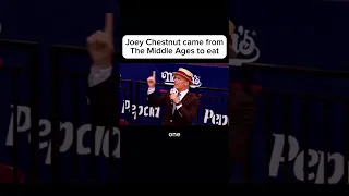 Joey Chestnut’s intro is the Goat! #meme #funny #sports #food #summer