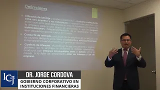 CONFERENCIA GOBIERNO CORPORATIVO EN INSTITUCIONES FINANCIERAS