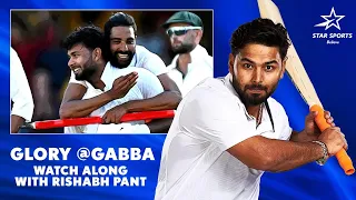 Rishabh Pant Relives his Match-Winning Innings at The Gabba | Watch Along with the Superstar