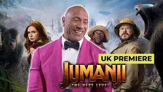 Jumanji Next Level: Dwayne 'The Rock' Johnson, Kevin Hart, Karen Gillan & Jack Black at UK Premiere