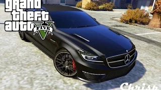 |Как установить машинуMercedez Benz Cls 63 AMG в Grand Theft Auto 5