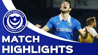 Highlights | Pompey 4-1 Crewe Alexandra