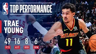 Trae Young's HISTORIC 49 Point 16 Assist Performance | March 1, 2019