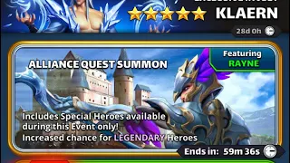 63 Clash of Knights summons In Empires and Puzzles