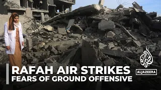 Israeli airstrikes continue in Rafah, where more than 1.4 million people are sheltering