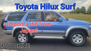 Bought a Toyota Hilux Surf SSR-X. The perfect POV mail delivery vehicle?